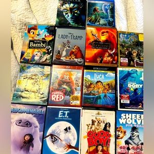 Disney Movies Bundle DVDs